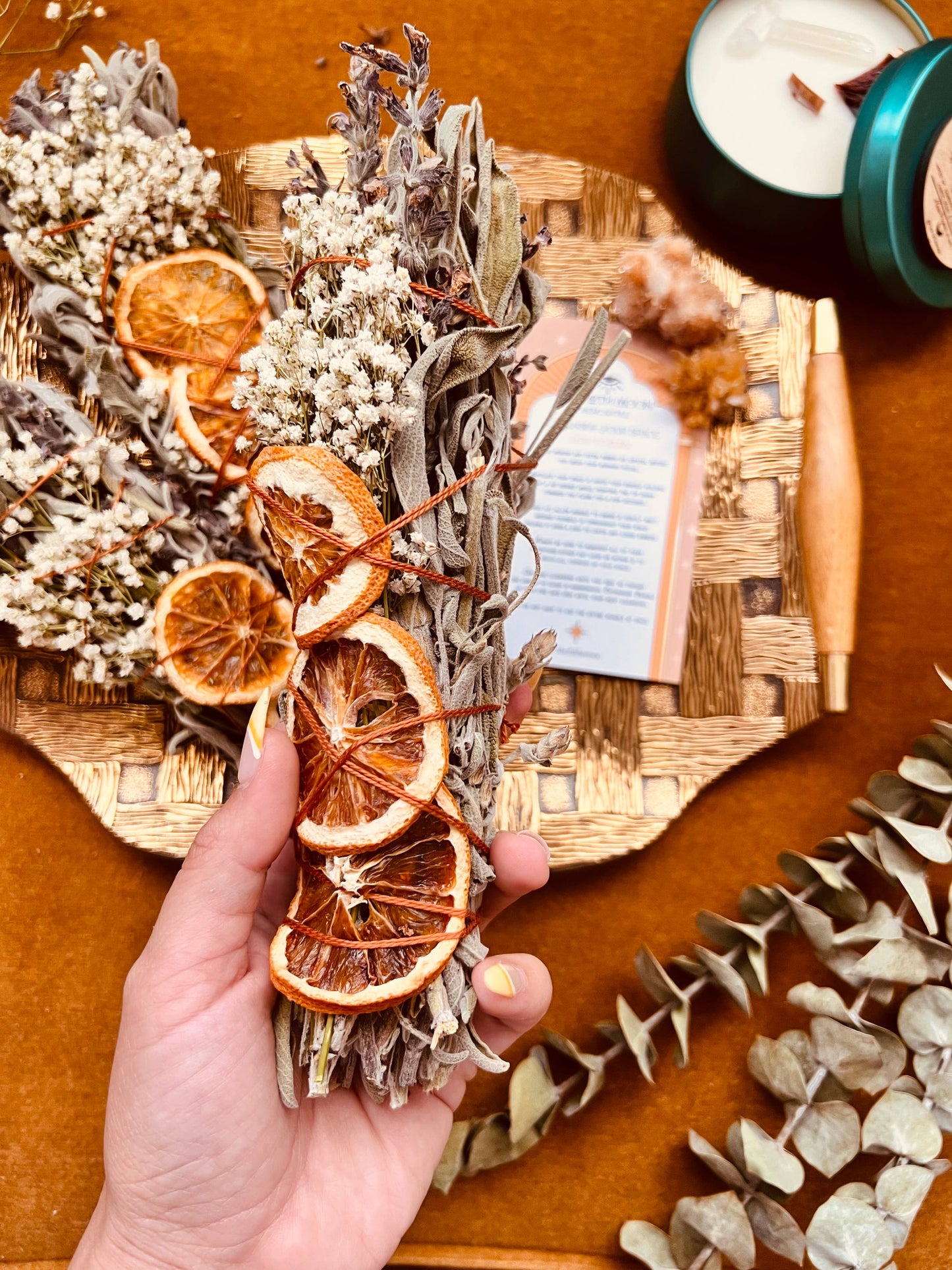 Citrus Harvest Smudge Incense Stick