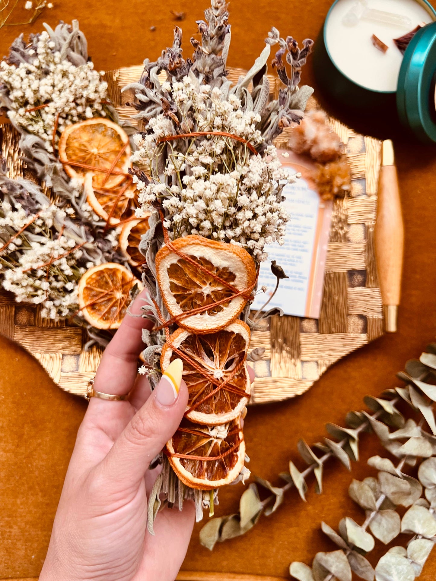 Citrus Harvest Smudge Incense Stick