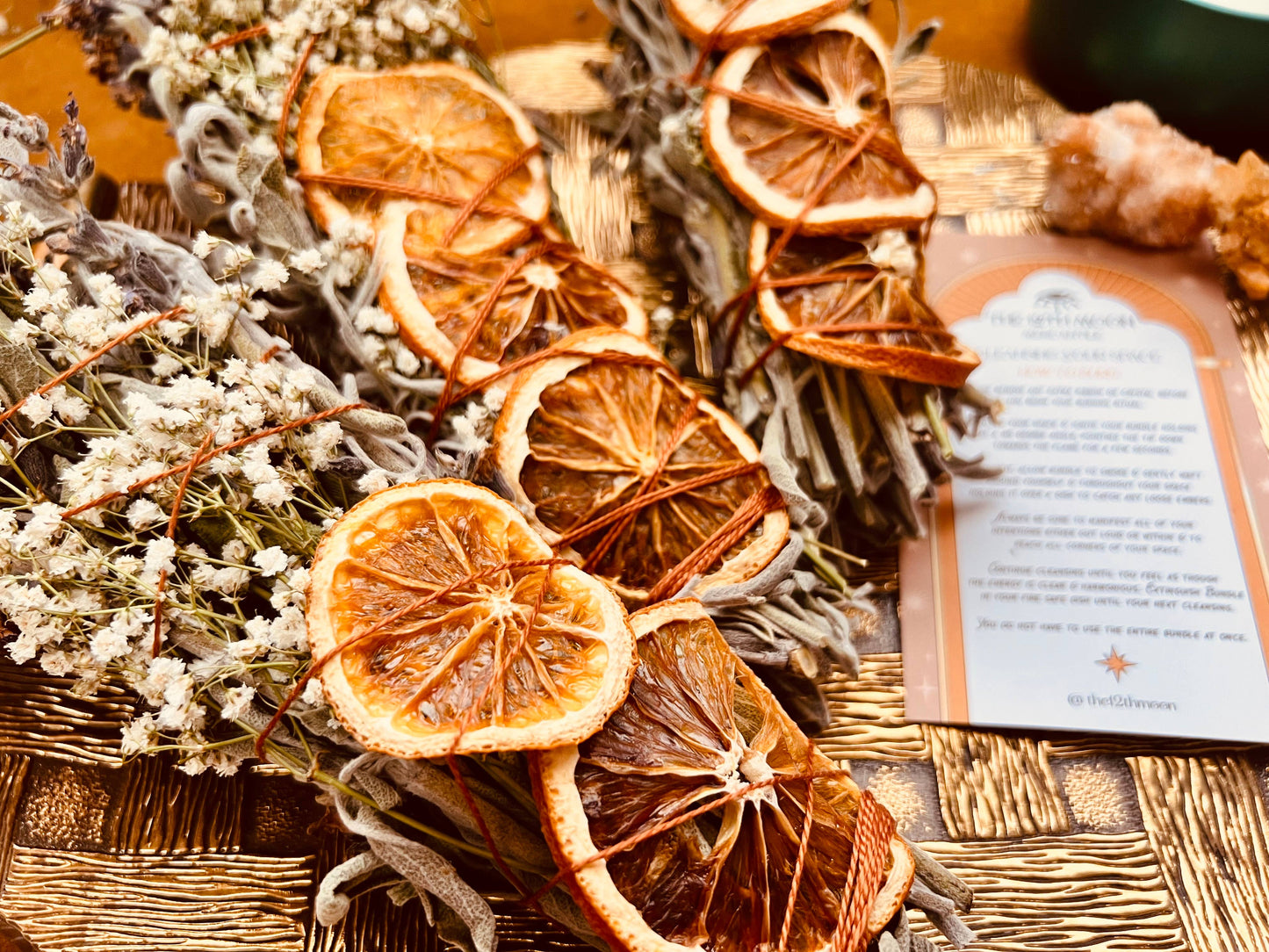Citrus Harvest Smudge Incense Stick