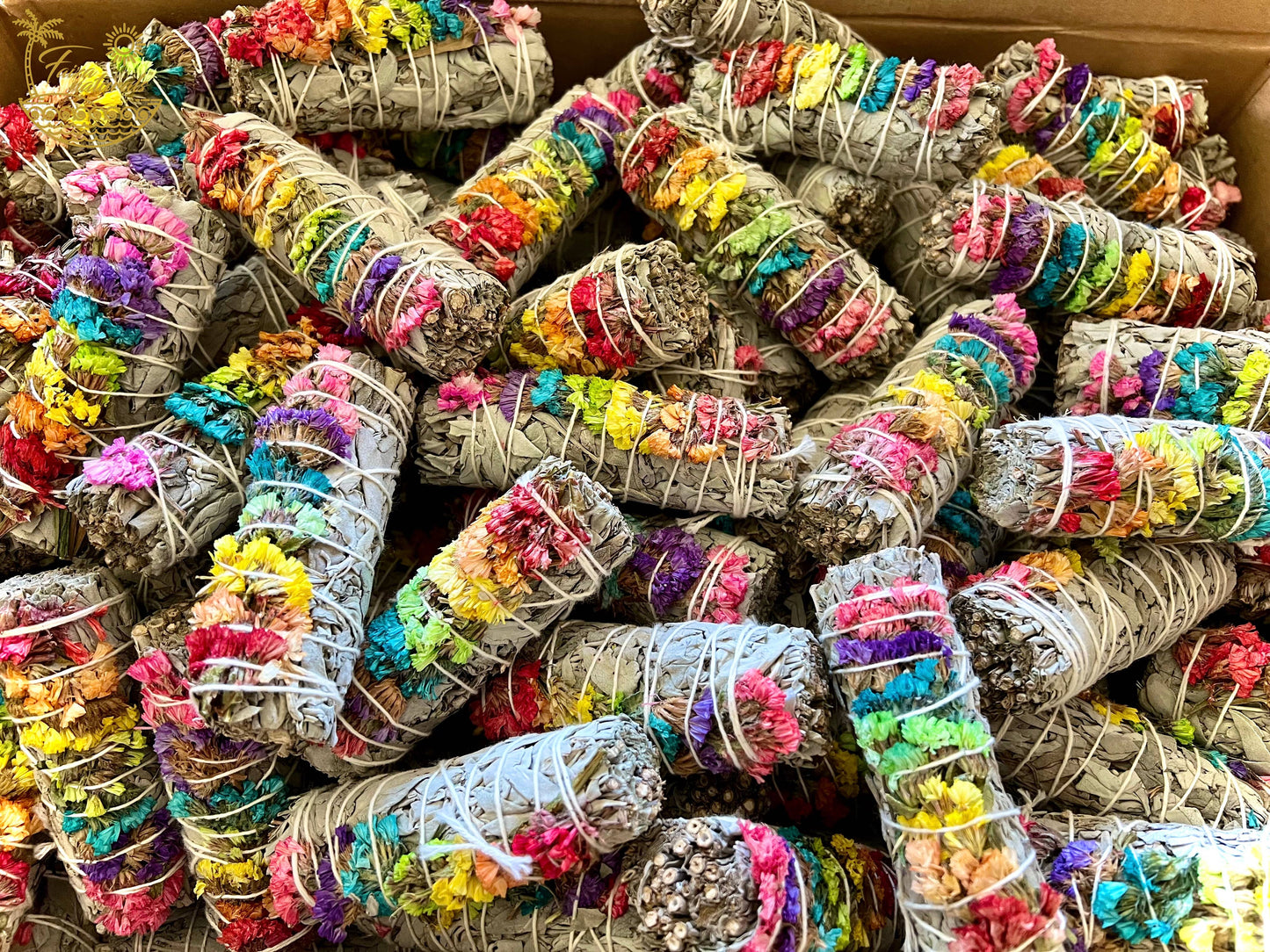 Chakra Flower Sage Smudge Incense Stick