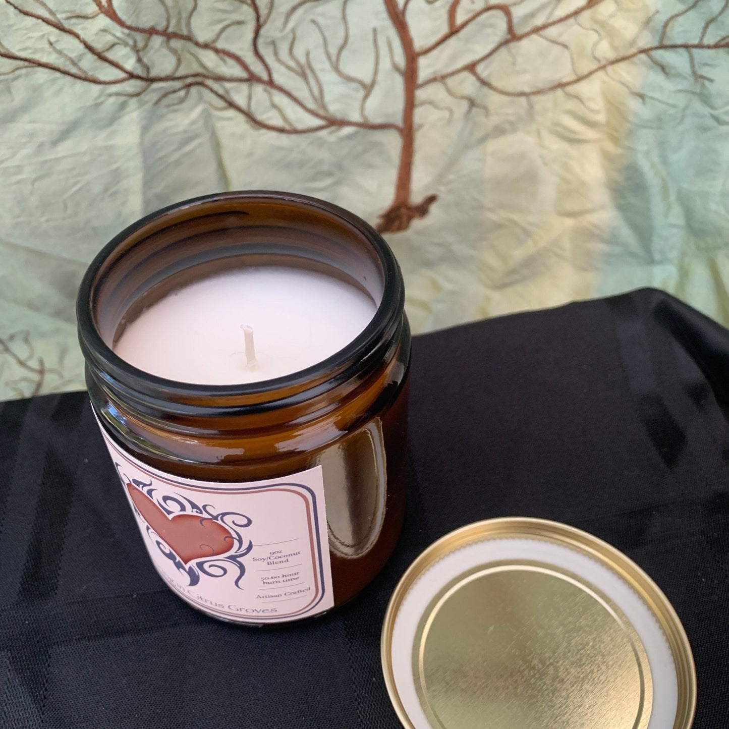 Dancing in Citrus Groves Soy Candle - Coral and Vine Co