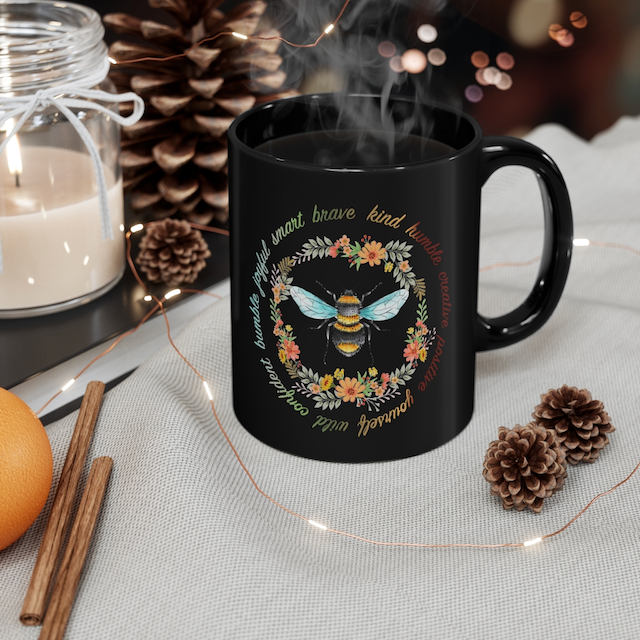 Bee Something Mug - Nature Coffee Mug