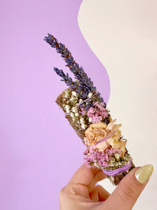 Lavender Thyme Smudge Incense  Stick