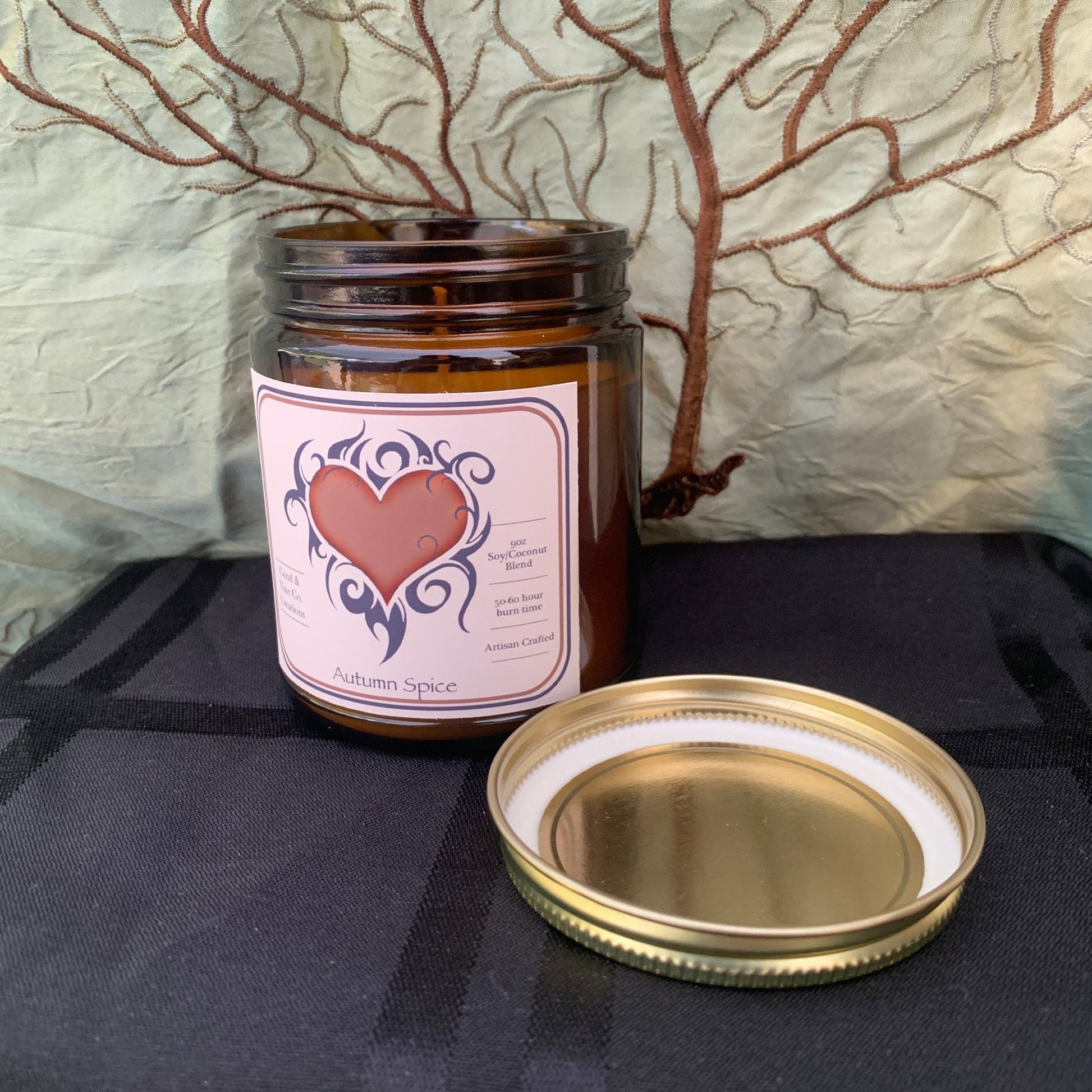 Autumn Spice Soy Candle - Coral and Vine Co