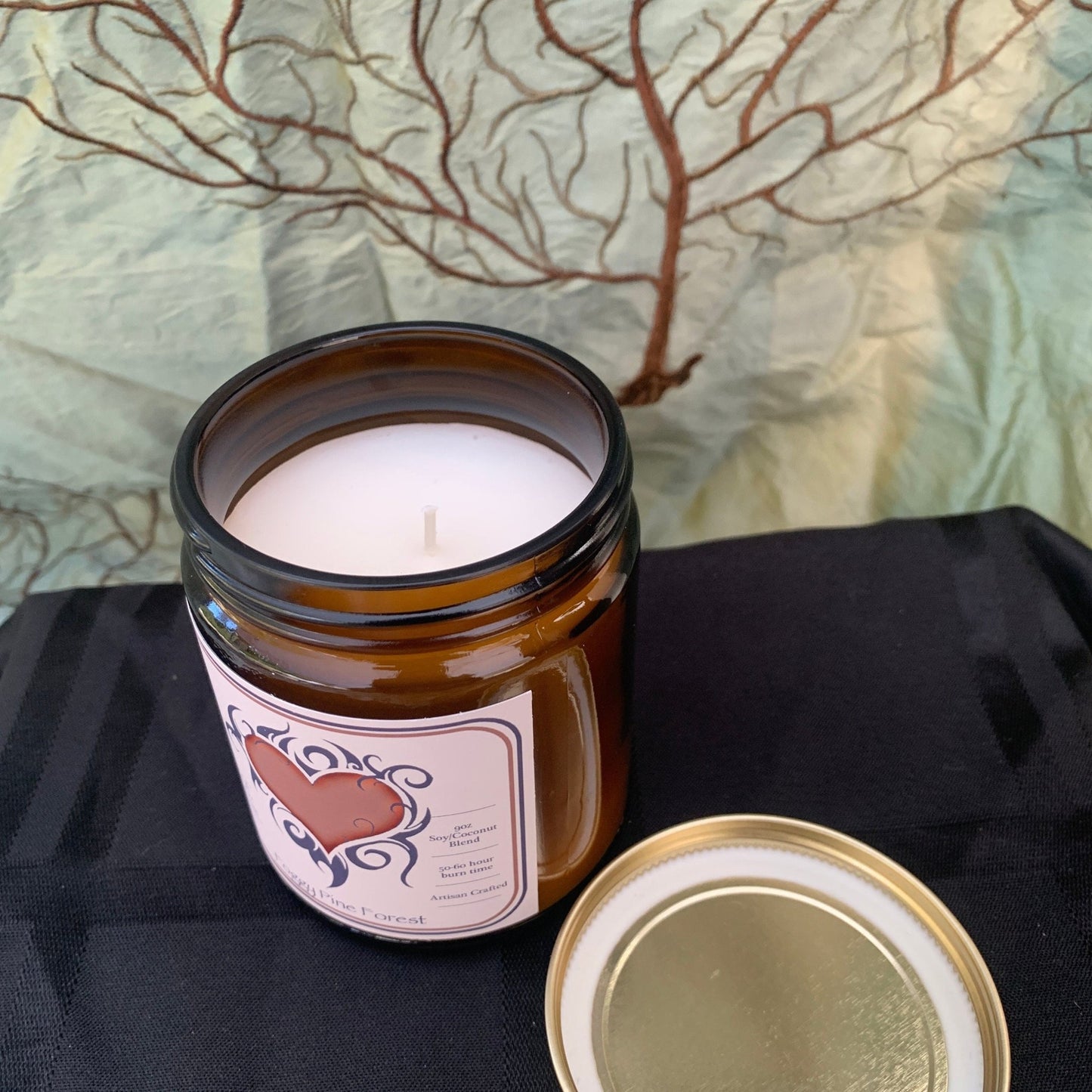 Foggy Pine Forest Soy Candle - Coral and Vine Co