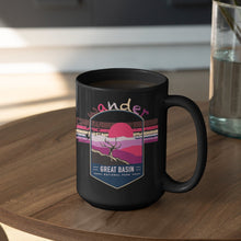 Load image into Gallery viewer, Great Basin National Park Mug - Nevada Black Coffee Mug 15oz - Coral and Vine Co
