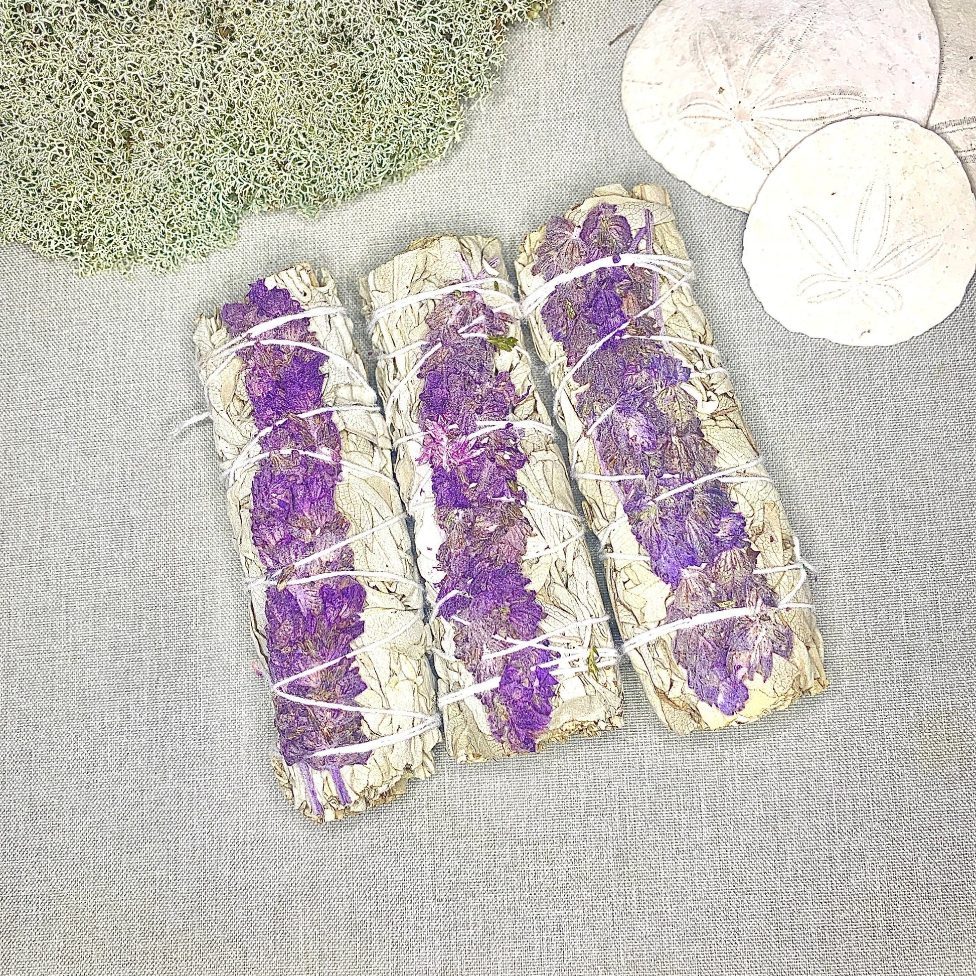 Lavender & Sage Incense Smudge Stick - Coral and Vine Co