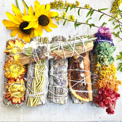Variety Pack White Sage Smudge Sticks - Coral and Vine Co